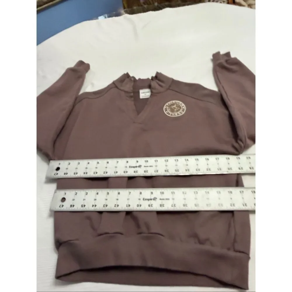 Gymshark Legacy Brown Oversized Sweatshirt Pullover Size XS
